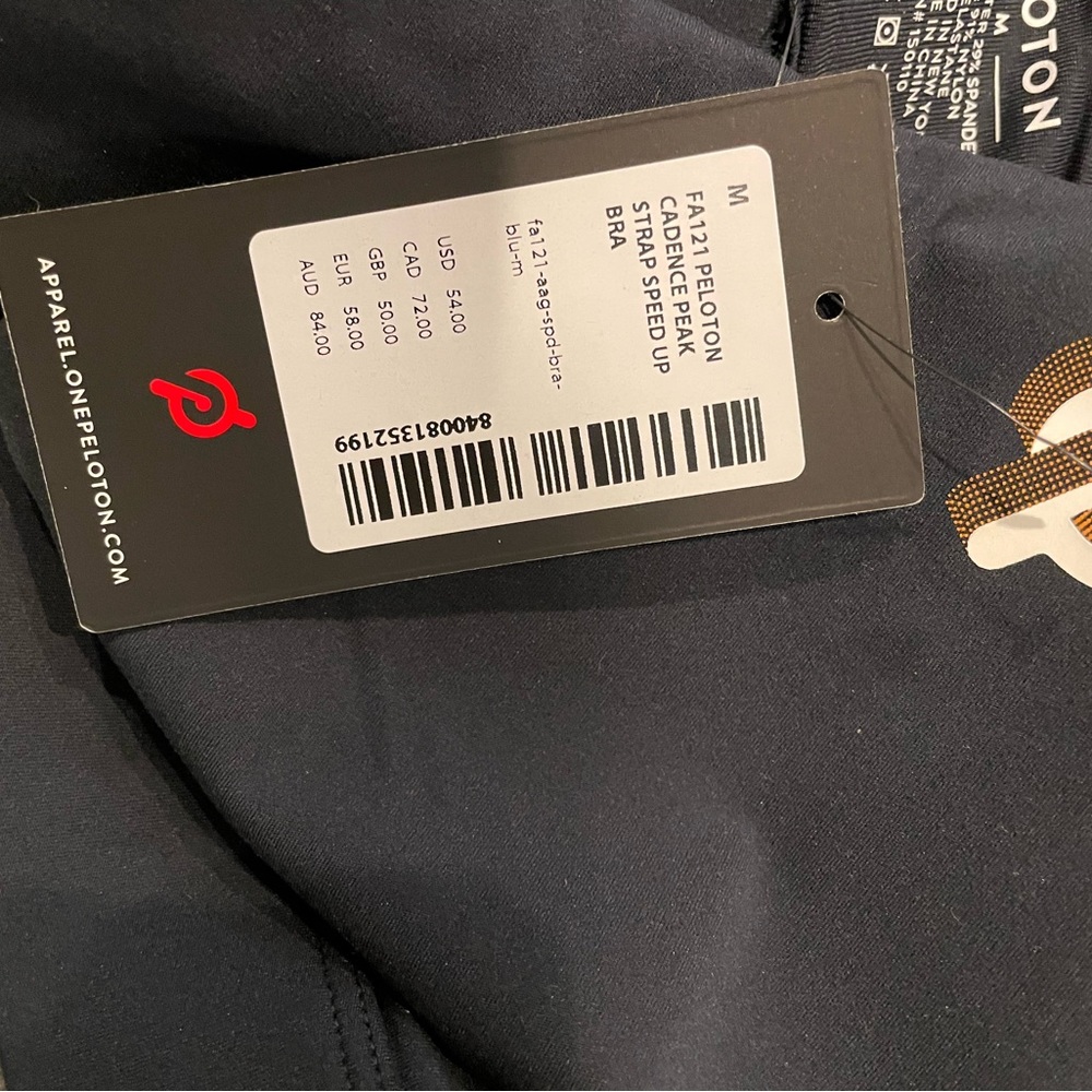 NWT Cadence Peloton Bra
